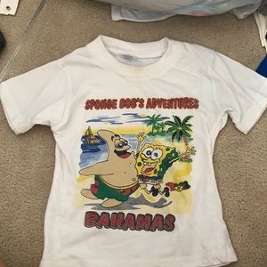 Sponge bob’s adventures Bahamas t shirt